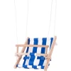 Beluga Holz Babyschaukel Blau-weiß -Smoby-Shop beluga holz babyschaukel blau weiss a306571