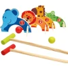 Bino Kinder-Krocket-Set Aus Holz, Zoo -Smoby-Shop bino kinder krocket set aus holz zoo a360513