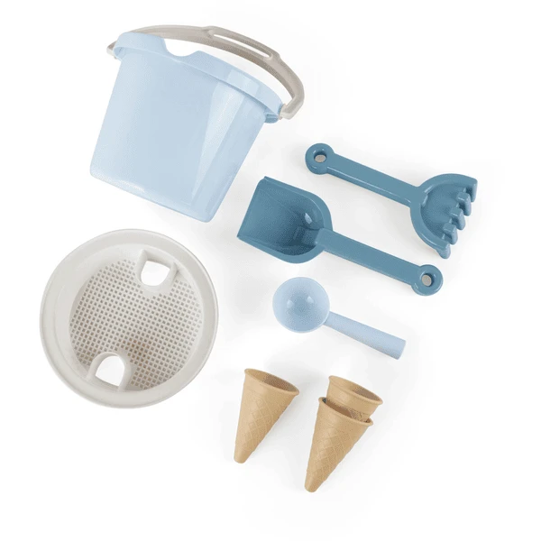 Dantoy Thorbjorn Eimer-Set Mit Eiswaffeln, Blau 3 Dantoy Thorbjorn Eimer-Set Mit Eiswaffeln, Blau