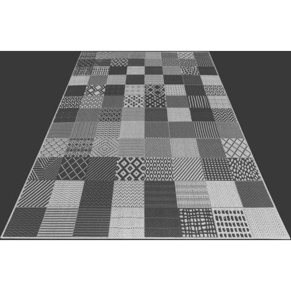 Esprit Outdoorteppich In & Outdoor Chester Schwarz 4 Esprit Outdoorteppich In & Outdoor Chester Schwarz – Bild 2