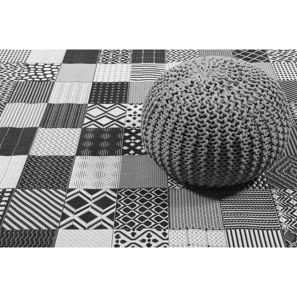 Esprit Outdoorteppich In & Outdoor Chester Schwarz 9 Esprit Outdoorteppich In & Outdoor Chester Schwarz – Bild 7