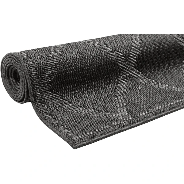 Esprit Outdoorteppich In & Outdoor Sparkle Outdoor (Rhomb) Anthrazit Silber 9 Esprit Outdoorteppich In & Outdoor Sparkle Outdoor (Rhomb) Anthrazit Silber – Bild 7