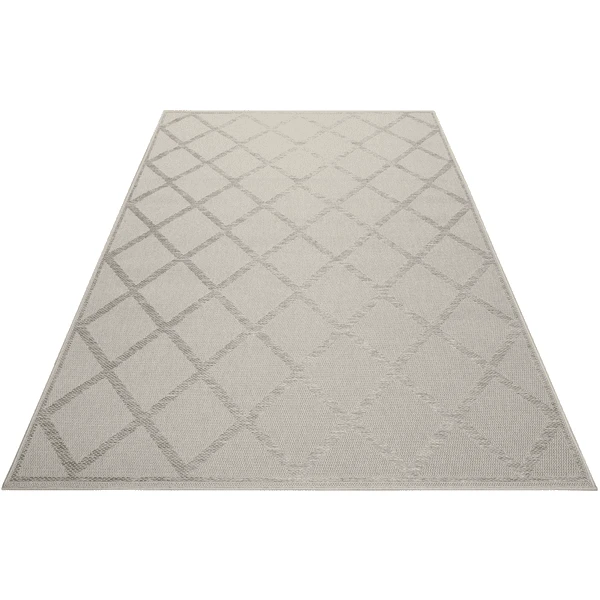 Esprit Outdoorteppich In & Outdoor Sparkle Outdoor (Rhomb) Beige Grau 5 Esprit Outdoorteppich In & Outdoor Sparkle Outdoor (Rhomb) Beige Grau – Bild 3
