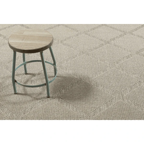 Esprit Outdoorteppich In & Outdoor Sparkle Outdoor (Rhomb) Beige Grau 9 Esprit Outdoorteppich In & Outdoor Sparkle Outdoor (Rhomb) Beige Grau – Bild 7