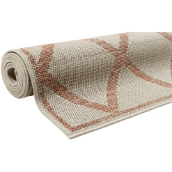 Esprit Outdoorteppich In & Outdoor Sparkle Outdoor (Rhomb) Beige Orange -Smoby-Shop esprit outdoorteppich in outdoor sparkle outdoor rhomb beige orange a372732 5