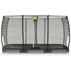 EXIT TOYS EXIT Allure Classic Bodentrampolin 214x366cm - Schwarz -Smoby-Shop exit allure classic bodentrampolin 214x366cm schwarz a337280
