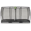 EXIT TOYS EXIT Allure Premium Bodentrampolin 214x366cm - Schwarz -Smoby-Shop exit allure premium bodentrampolin 214x366cm schwarz a337282