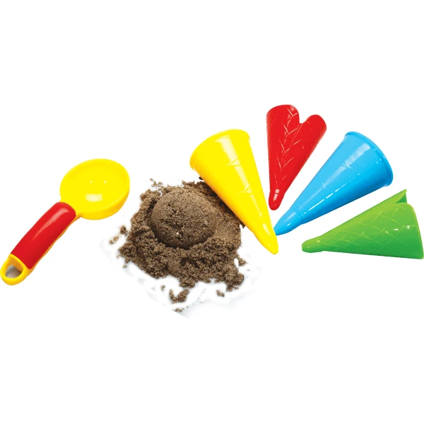Gowi Sandform Eiscreme - Set 5 Im Netz 3 Gowi Sandform Eiscreme - Set 5 Im Netz