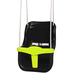 Hörby Bruk Babyschaukel High Schwarz/Lime