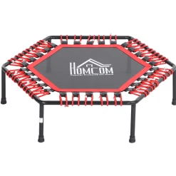 HOMCOM Fitness-Trampolin Für Yoga Rot