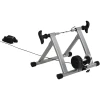 HOMCOM Heimtrainer Mit Magnetbremse Silber -Smoby-Shop homcom heimtrainer mit magnetbremse silber a328019