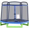 HOMCOM Kinder Trampolin Mit PE Netz Bunt -Smoby-Shop homcom kinder trampolin mit pe netz bunt a335404