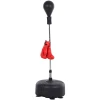 HOMCOM Punchingball-Set Mit Boxhandschuhe Schwarz, Rot -Smoby-Shop homcom punchingball set mit boxhandschuhe schwarz rot a328298