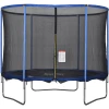 HOMCOM Trampolin Mit Sicherheitsnetz Blau, Schwarz -Smoby-Shop homcom trampolin mit sicherheitsnetz blau schwarz a328527
