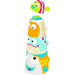 Knorr Toys® ESCABBO® "Crazy Fountain"/Becherspiel/4-tlg. Rot