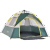 Outsunny Campingzelt Für 3-4 Personen Olivegrün 2 Outsunny Campingzelt Für 3-4 Personen Olivegrün -Smoby-Shop outsunny campingzelt fuer 3 4 personen olivegruen a354450