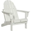 Outsunny Gartenstuhl Mit Tiefem Sitz Weiß -Smoby-Shop outsunny gartenstuhl mit tiefem sitz weiss a380586
