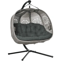 Outsunny Hängesessel Mit Zwei Sitzplätzen Bunt