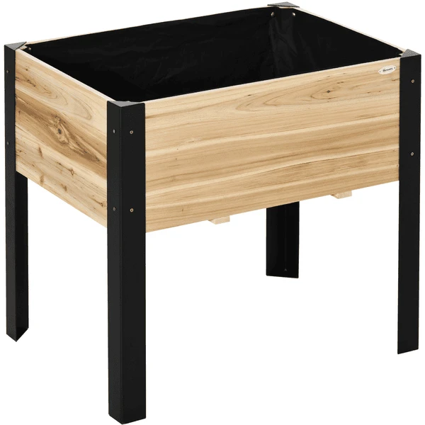 Outsunny Hochbeet Mit Vliesstoff Bunt 3 Outsunny Hochbeet Mit Vliesstoff Bunt