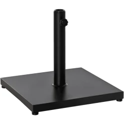 Outsunny Schirmständer Mit Handdrehkopf Schwarz