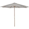 Outsunny Sonnenschirm Aus Holz Grau -Smoby-Shop outsunny sonnenschirm aus holz grau a352901