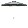Outsunny Sonnenschirm Mit Entlüftung Grau
