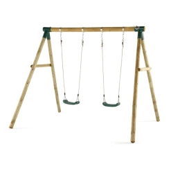 Plum® Doppelschaukel Marmoset Aus Holz