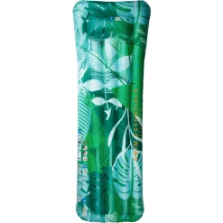 Swim Essentials Luxus-Wasserbett Green Tropical Leaves