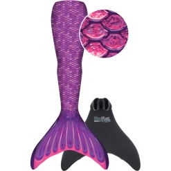XTREM Toys And Sports - FIN FUN Meerjungfrau Mermaidens Gr. Youth S/M, Purple