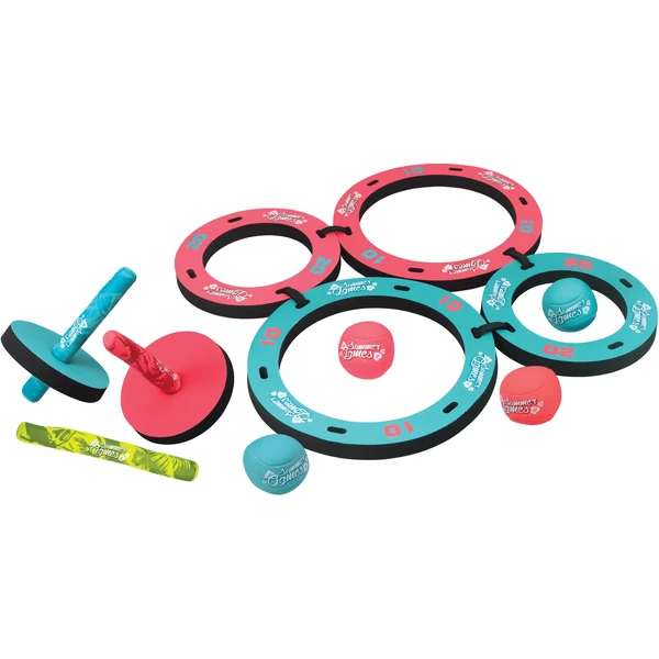 XTREM Toys And Sports - SUMMER GAMES 3 In 1 Pool Ring Toss Set 3 XTREM Toys And Sports - SUMMER GAMES 3 In 1 Pool Ring Toss Set